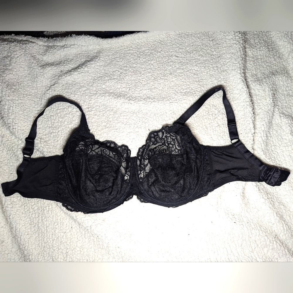 34 L US sizing (34HH UK sizing) Panache Envy Stretch Lace Full Cup Bra